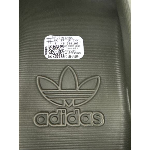 NEW ADIDAS ADIFOAM SUPERNOVA MEN SIZE 11 RARE FOCUS OLIVE SLIP ON RUNNING SHOE - Picture 9 of 11